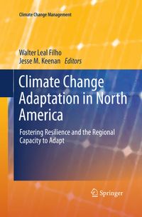 Buch Cover Climate Change Adaptation in North America