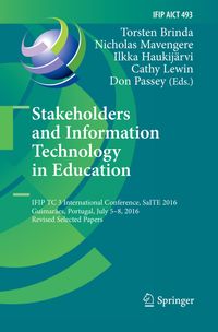 Buch Cover Stakeholders and Information Technology in Education