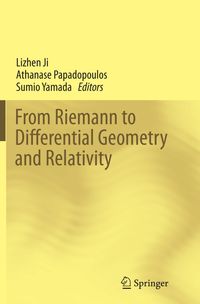 Buch Cover From Riemann to Differential Geometry and Relativity