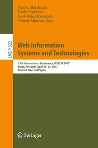 Buch Cover Web Information Systems and Technologies