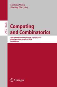 Buch Cover Computing and Combinatorics