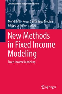 Buch Cover New Methods in Fixed Income Modeling