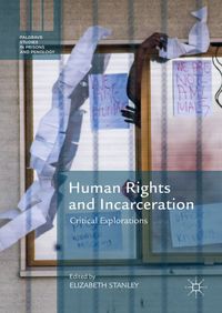 Buch Cover Human Rights and Incarceration