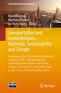 Buch Cover Transportation and Geotechniques: Materials, Sustainability and Climate