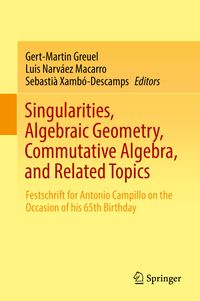 Buch Cover Singularities, Algebraic Geometry, Commutative Algebra, and Related Topics
