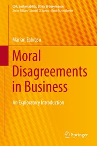 Buch Cover Moral Disagreements in Business