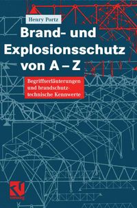 Buch Cover Brand- und Explosionsschutz von A-Z