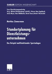 Buch Cover Standortplanung für Dienstleistungsunternehmen