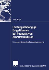 Buch Cover Leistungsabhängige Entgeltformen bei kooperativen Arbeitsstrukturen