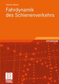 Buch Cover Fahrdynamik des Schienenverkehrs