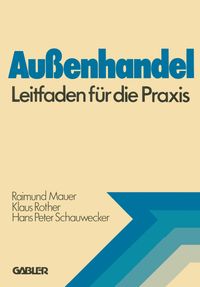 Buch Cover Außenhandel