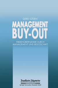 Buch Cover Management Buy-out