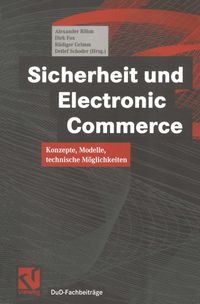 Buch Cover Sicherheit und Electronic Commerce