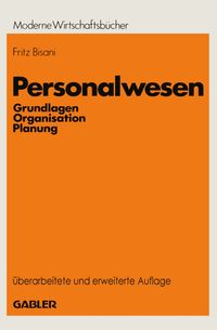 Buch Cover Personalwesen
