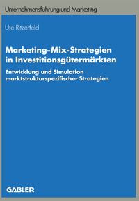 Buch Cover Marketing-Mix-Strategien in Investitionsgütermärkten