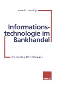 Buch Cover Informationstechnologie im Bankhandel