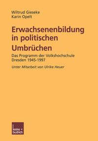 Buch Cover Erwachsenenbildung in politischen Umbrüchen