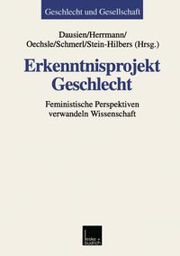 Buch Cover Erkenntnisprojekt Geschlecht