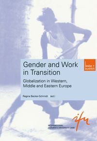 Buch Cover Gender and Work in Transition