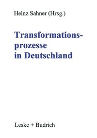 Buch Cover Transformationsprozesse in Deutschland