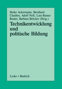 Buch Cover Technikentwicklung und Politische Bildung