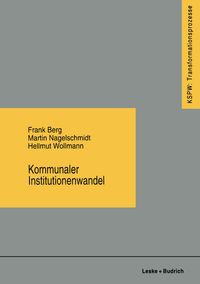 Buch Cover Kommunaler Institutionenwandel