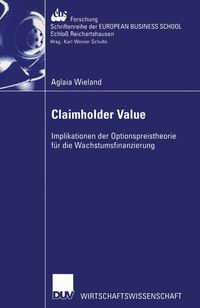 Buch Cover Claimholder Value