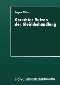 Buch Cover Gerechter Nutzen der Gleichbehandlung