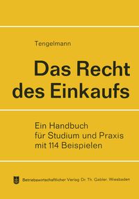Buch Cover Das Recht des Einkaufs