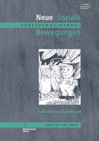 Buch Cover Subkultur und Subversion
