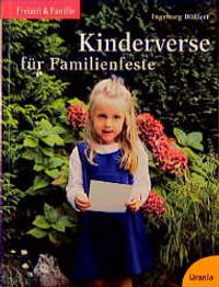Buch Cover Kinderverse für Familienfeste