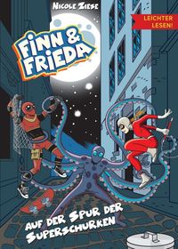 Buch Cover Finn und Frieda auf der Spur der Superschurken - Leichter lesen