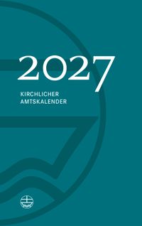Buch Cover Kirchlicher Amtskalender 2027 – petrol