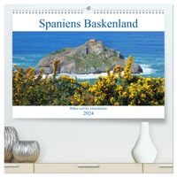 Buch Cover Spaniens Baskenland (hochwertiger Premium Wandkalender 2024 DIN A2 quer), Kunstdruck in Hochglanz