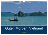 Buch Cover Guten Morgen, Vietnam! (Wandkalender 2024 DIN A3 quer), CALVENDO Monatskalender