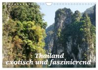 Buch Cover Thailand - exotisch und faszinierend (Wandkalender 2024 DIN A4 quer), CALVENDO Monatskalender