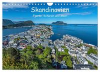 Buch Cover Skandinavien - Fjorde, Schären und Meer... (Wandkalender 2024 DIN A4 quer), CALVENDO Monatskalender