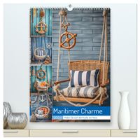 Buch Cover Maritimer Charme (hochwertiger Premium Wandkalender 2024 DIN A2 hoch), Kunstdruck in Hochglanz