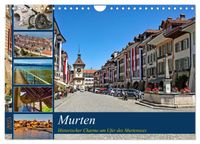 Buch Cover Murten – Historischer Charme am Ufer des Murtensees (Wandkalender 2025 DIN A4 quer), CALVENDO Monatskalender