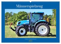 Buch Cover Männerspielzeug Traktor Inspirationen (Wandkalender 2025 DIN A2 quer), CALVENDO Monatskalender