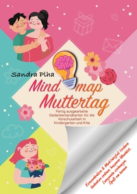 Buch Cover KitaFix-Mindmap Muttertag (Fertig ausgearbeitete Gedankenlandkarten für die Vorschularbeit in Kindergarten und Kita)
