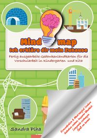 Buch Cover KitaFix-Mindmap Ich erkläre dir mein Zuhause (Fertig ausgearbeitete Gedankenlandkarten für die Vorschularbeit in Kindergarten und Kita)