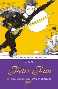 Buch Cover Peter Pan. Mit einem Vorwort von Tony DiTerlizzi