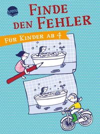 Buch Cover Finde den Fehler - Für Kinder ab 4
