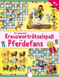 Buch Cover Der spannende Kreuzworträtselspaß für Pferdefans
