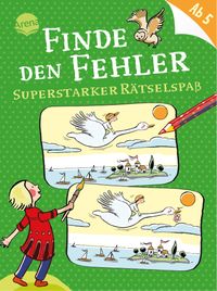 Buch Cover Finde den Fehler. Superstarker Rätselspaß