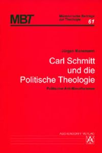 Buch Cover Carl Schmitt und die Politische Theologie