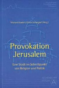 Buch Cover Provokation Jerusalem