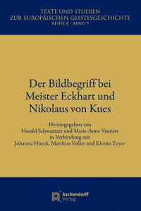 Buch Cover Der Bildbegriff bei Meister Eckhard und Nikolaus von Kues
