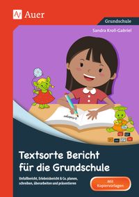 Buch Cover Textsorte Bericht für die Grundschule